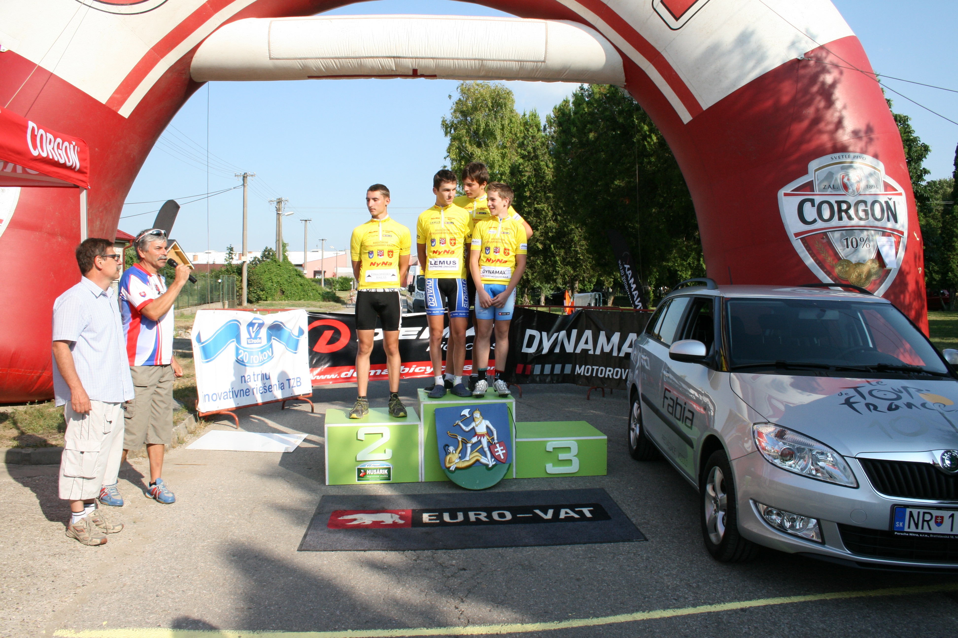 Fotogaléria Mládežnícke etapové cyklistické preteky Regiónom nitrianskeho kraja (3) Mládežnícke etapové cyklistické preteky Regiónom nitrianskeho kraja